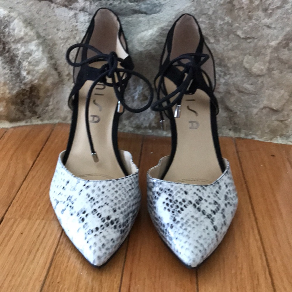 Unisa sandals snake skin print